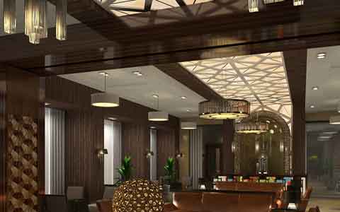 Lotus Hotel, lobby 
